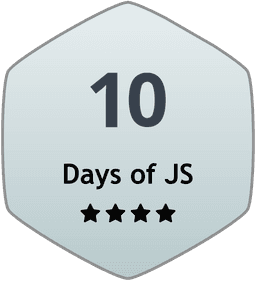 10 Days of JS