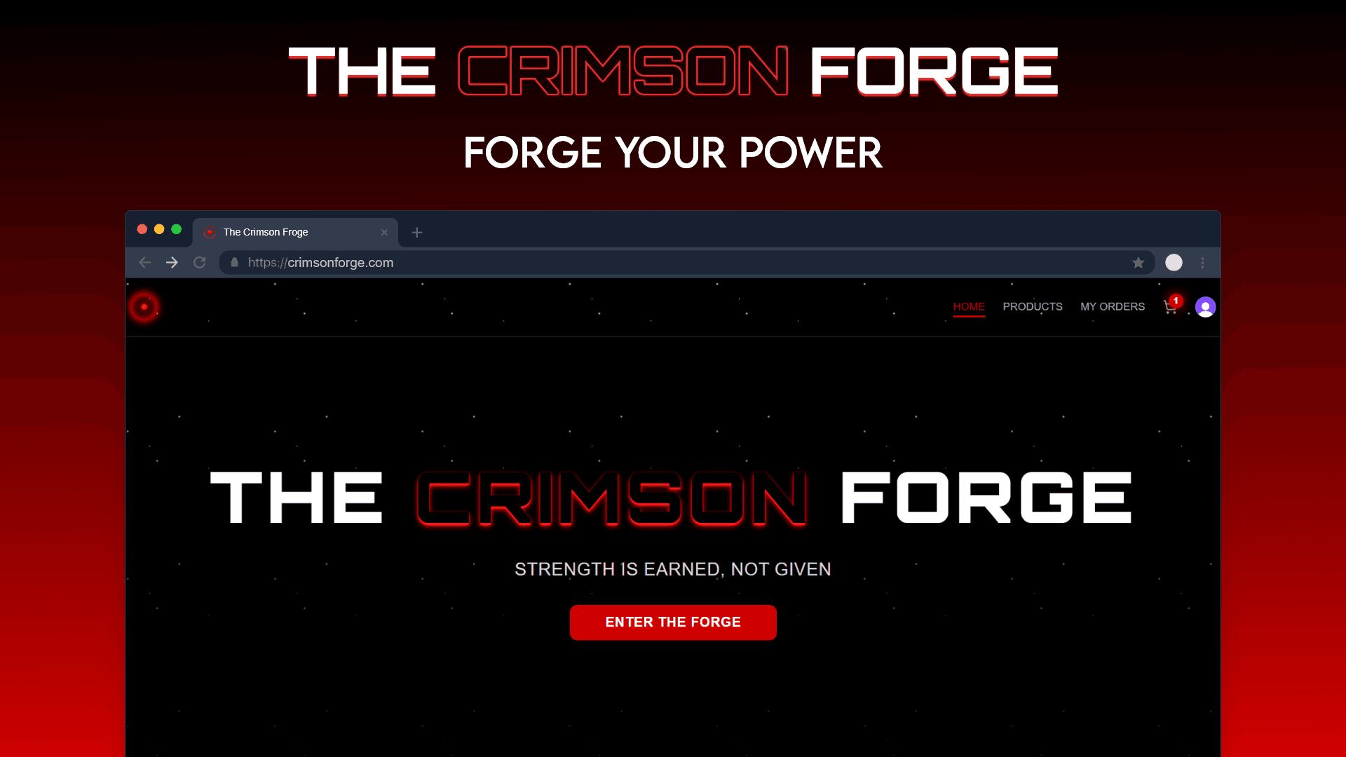 THE CRIMSON FORGE
